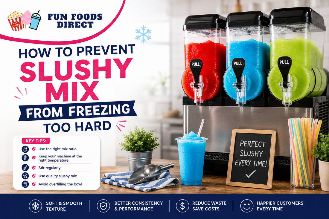 How To Prevent Slushy Mix From Freezing Too Hard