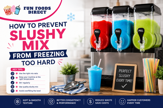 How To Prevent Slushy Mix From Freezing Too Hard