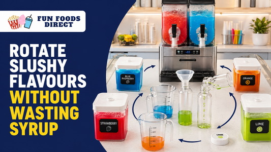 How To Rotate Slushy Flavours Without Wasting Syrup