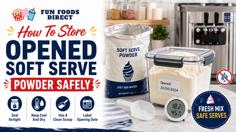 How To Store Opened Soft-Serve Powder Safely