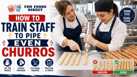 How To Train Staff To Pipe Even Churros