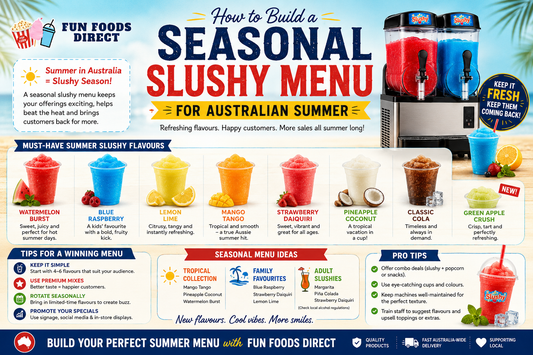 How to Build a Seasonal Slushy Menu for Australian Summer