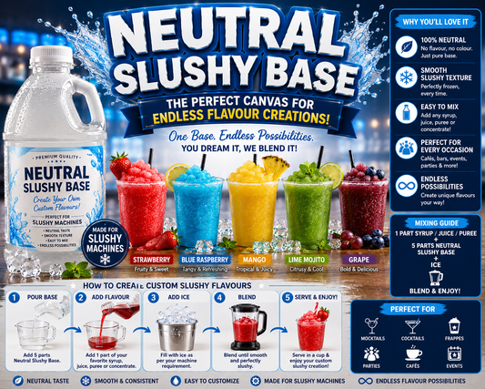 Neutral Slushy Base: How To Create Custom Slushy Flavours