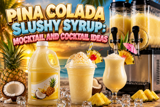 Pina Colada Slushy Syrup: Mocktail And Cocktail Ideas