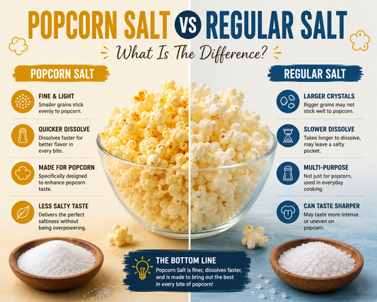 Popcorn Salt vs Regular Salt: What Is The Difference?