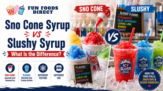 Sno Cone Syrup vs Slushy Syrup: What Is the Difference?