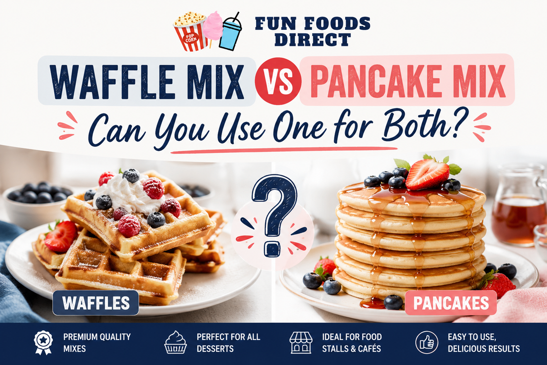 Waffle Mix vs Pancake Mix: Can You Use One for Both?