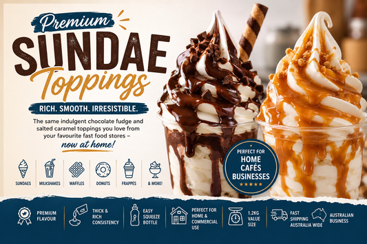 Want McDonald’s or Hungry Jack’s Style Sundae Toppings at Home?