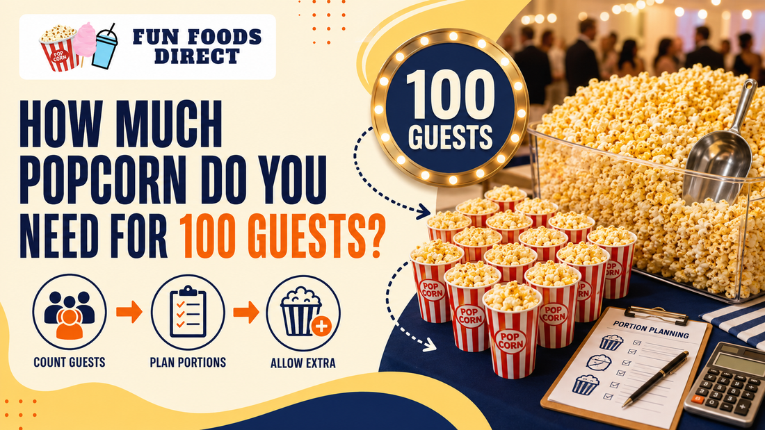 How Much Popcorn Do You Need for 100 Guests?