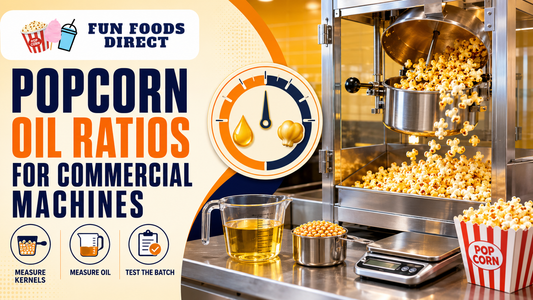 Popcorn Oil Ratios for Commercial Machines