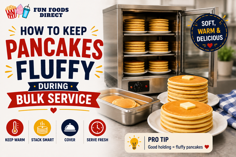 How To Keep Pancakes Fluffy During Bulk Service