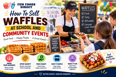 How To Sell Waffles At School And Community Events