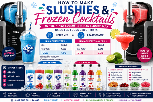 How To Make Slushies & Frozen Cocktails In The Ninja SLUSHi & Ninja SLUSHi Max