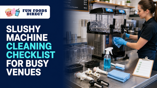 Slushy Machine Cleaning Checklist For Busy Venues