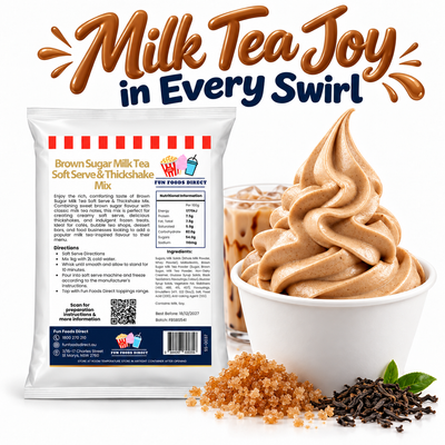 Brown Sugar Milktea Soft Serve & Thickshake Mix