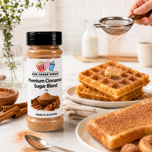 Premium Cinnamon Sugar Blend 75g | Sweet & Spiced Topping for Churros, Doughnuts & Desserts