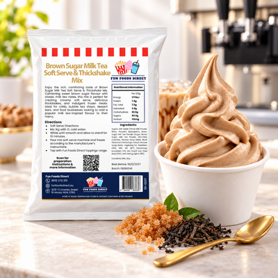 Brown Sugar Milktea Soft Serve & Thickshake Mix