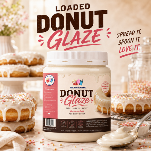 Donut Glaze | Professional Ready-to-Use Donut Glaze for Bakery & Dessert Creations