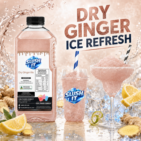 Dry Ginger Ale Slushy 2L Bottle