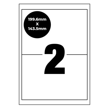 A4 Self Adhesive Address Labels