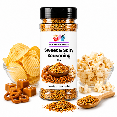 Sweet & Salty Seasoning 75g | Sweet Savoury Flavour Boost for Chips, Popcorn & Snacks