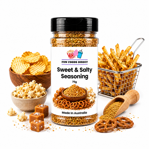 Sweet & Salty Seasoning 75g | Sweet Savoury Flavour Boost for Chips, Popcorn & Snacks