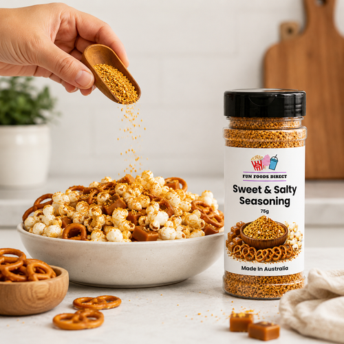 Sweet & Salty Seasoning 75g | Sweet Savoury Flavour Boost for Chips, Popcorn & Snacks