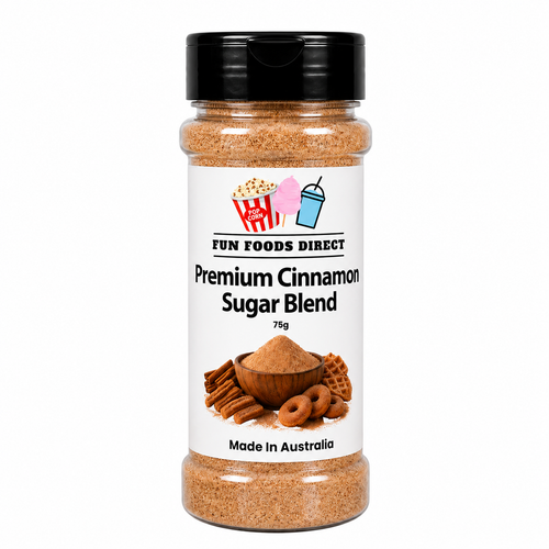 Premium Cinnamon Sugar Blend 75g | Sweet & Spiced Topping for Churros, Doughnuts & Desserts