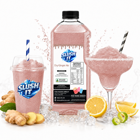 Dry Ginger Ale Slushy 2L Bottle