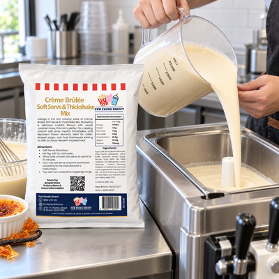 Crème Brûlée Soft Serve & Thickshake Mix