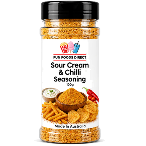 Sour Cream & Chilli Seasoning 70g | Creamy Spicy Flavour Boost for Chips & Snacks