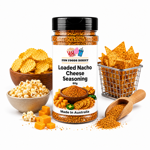 Loaded Nacho Cheese Seasoning 60g | Cheesy Flavour Boost for Chips, Fries & Snacks