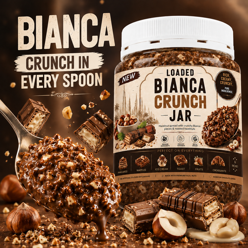 Loaded Bianca Crunch Jar 375ml