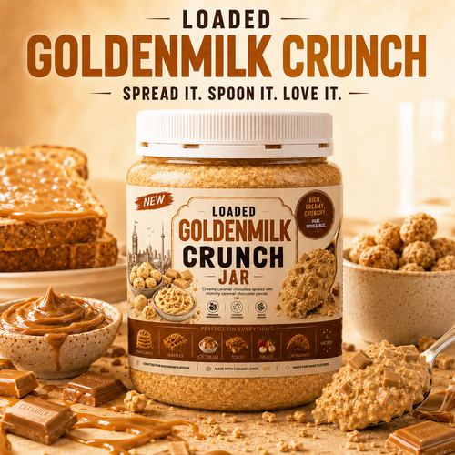 Loaded Golden Milk Crunch Jar 375ml