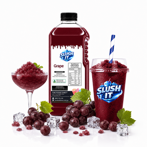 Grape Slushy 2L Bottle