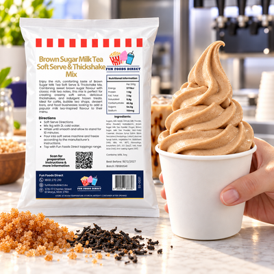 Brown Sugar Milktea Soft Serve & Thickshake Mix