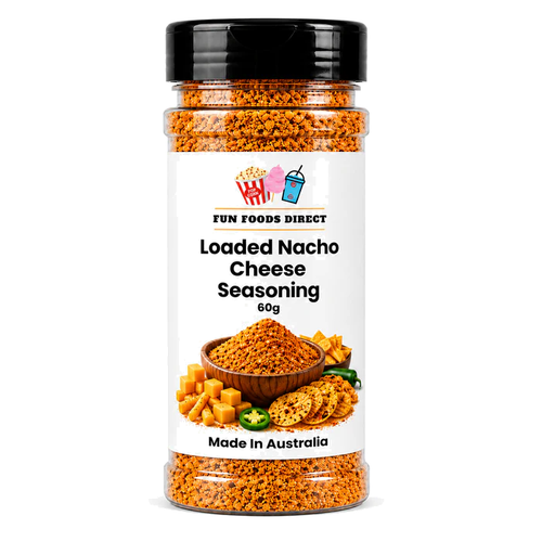 Loaded Nacho Cheese Seasoning 60g | Cheesy Flavour Boost for Chips, Fries & Snacks