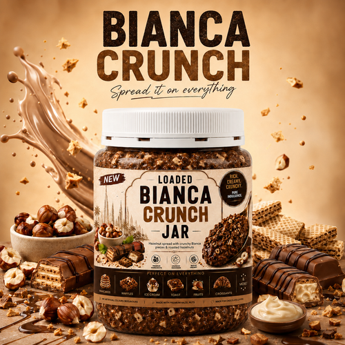 Loaded Bianca Crunch Jar 375ml