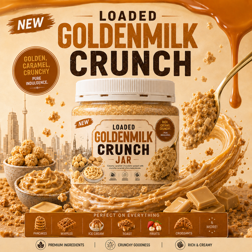 Loaded Golden Milk Crunch Jar 375ml