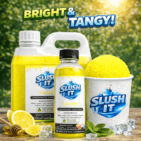 Lemon Sno Cone Bottle