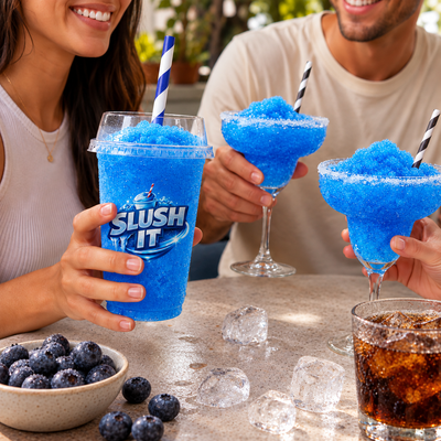 Blueberry Cola Slushy 2L Bottle