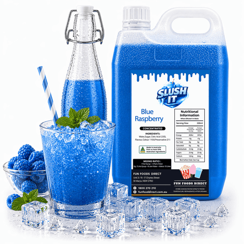 Blue Raspberry Cordial Mixes 2L