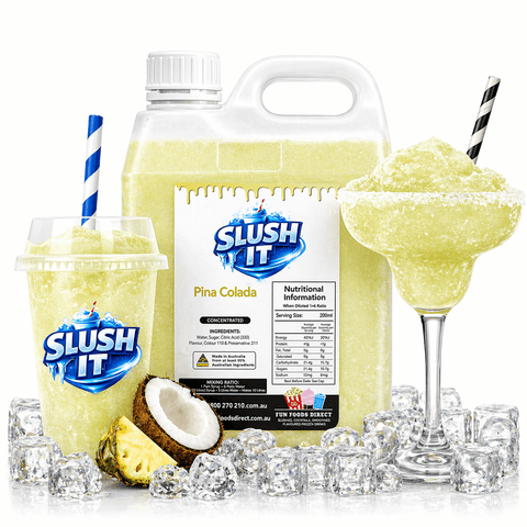 Adults Slushy Bundle Pack – Fruit Tingle, Piña Colada & Margarita Variety Pack