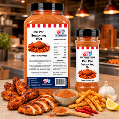 Peri Peri Seasoning | Spicy Flavour Boost for Chips, Chicken & Snacks