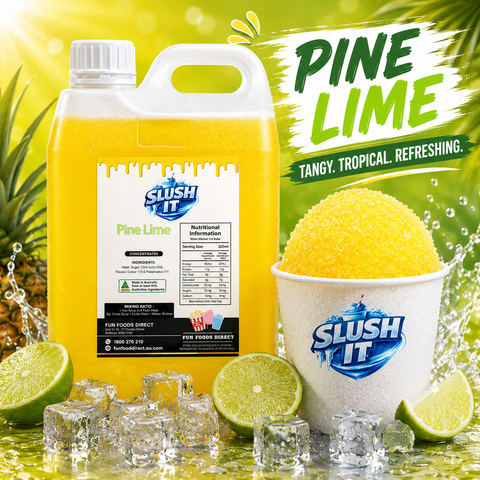 Pinelime Sno Cone Bottle