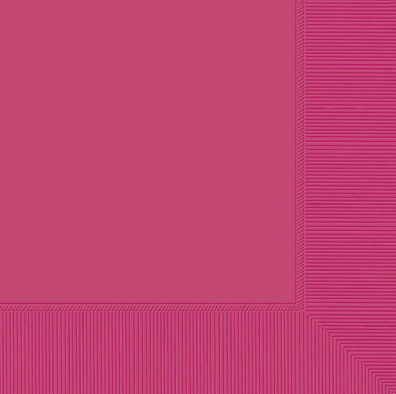 Luncheon Napkins Magenta 2 Ply