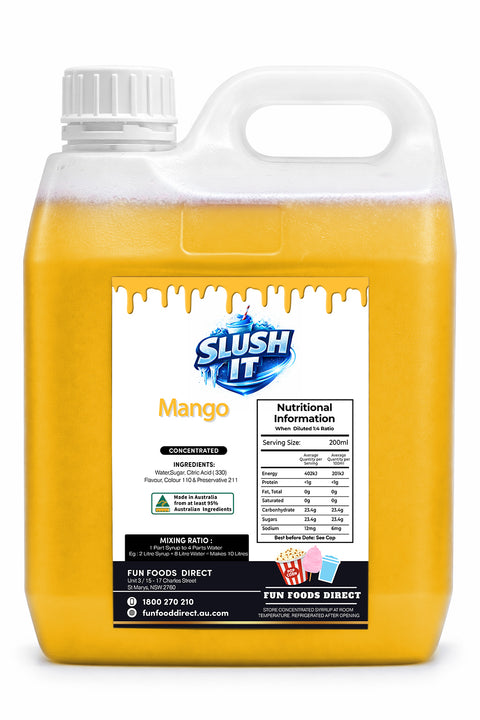 Mango Slushy 2L Bottle