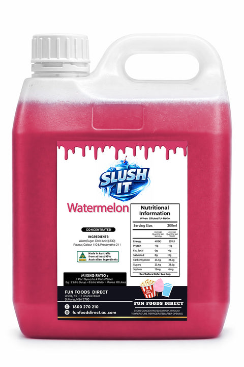 Watermelon Slushy 2L Bottle
