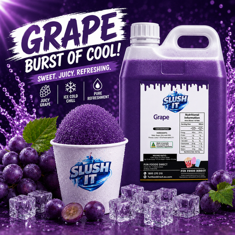 Grape Sno Cone Bottle