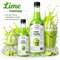 Lime Milkshake Syrup & Dessert Topping for Thickshakes, Sundaes & Drinks